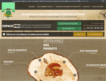 Tablet Screenshot of fribois.com
